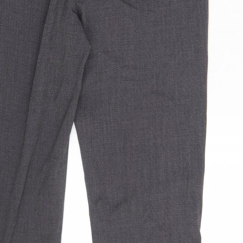 Coercion Womens Grey Dress Pants Trousers Size 12 L30 in