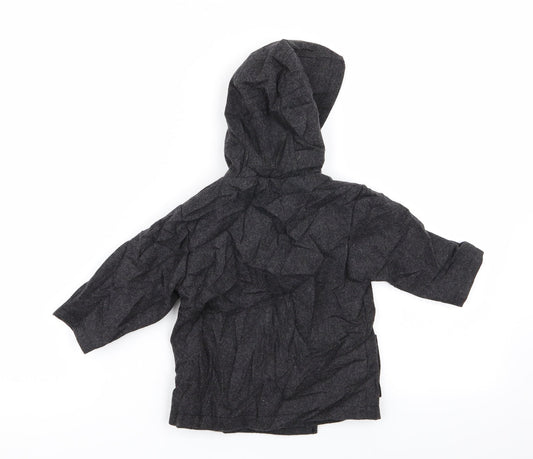 absorbs Boys Grey Basic Coat Coat Size 12 Months