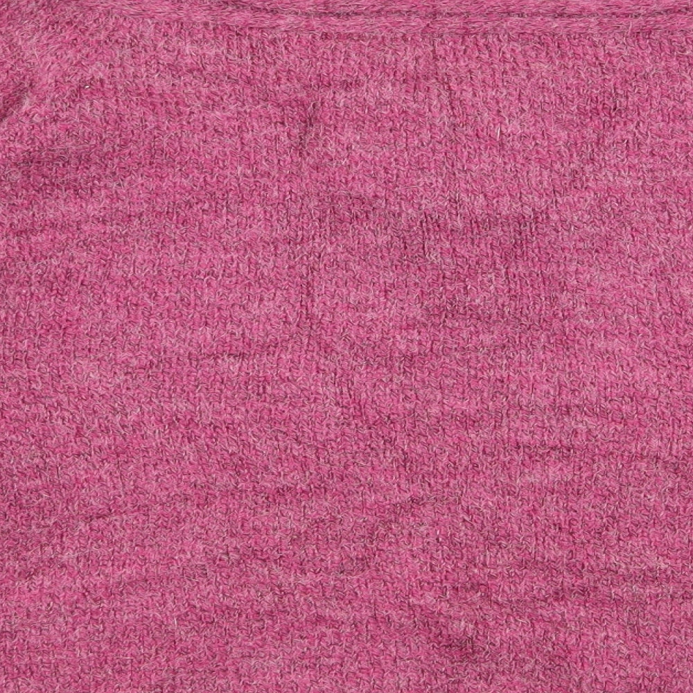 Damart Womens Pink Cardigan Jumper Size 14