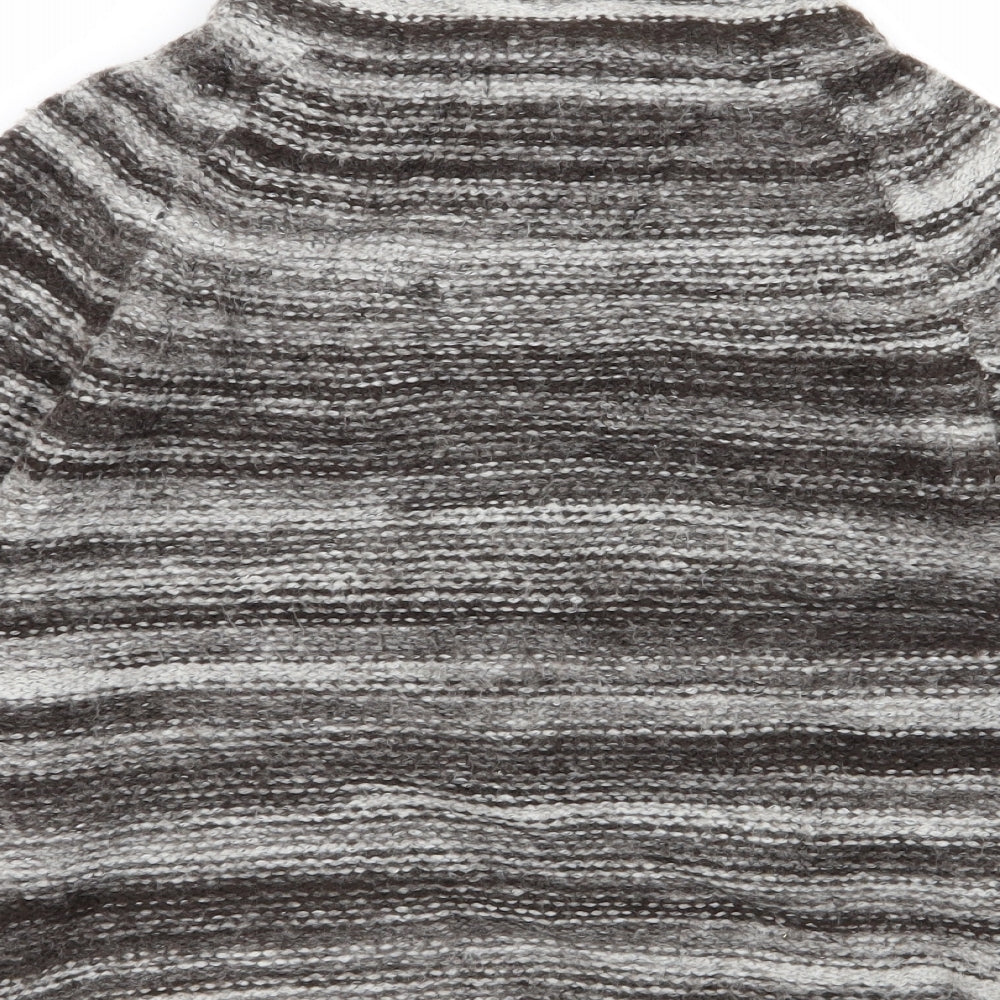 Papaya Womens Multicoloured Striped Cardigan Jumper Size 8