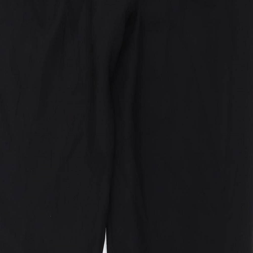 H&M Womens Black Trousers Size 12 L29 in