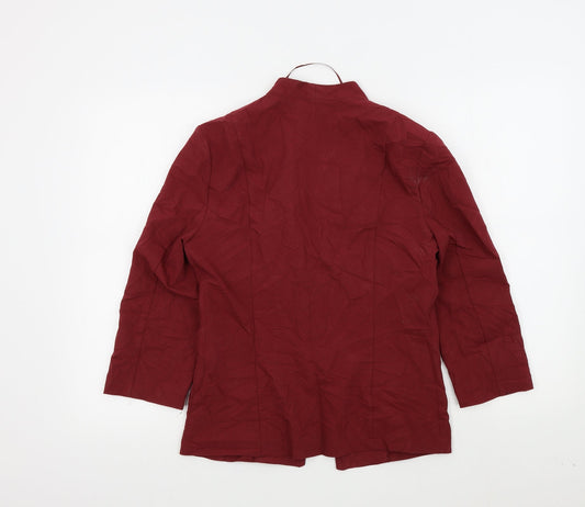 F&F Womens Red Jacket Size 12