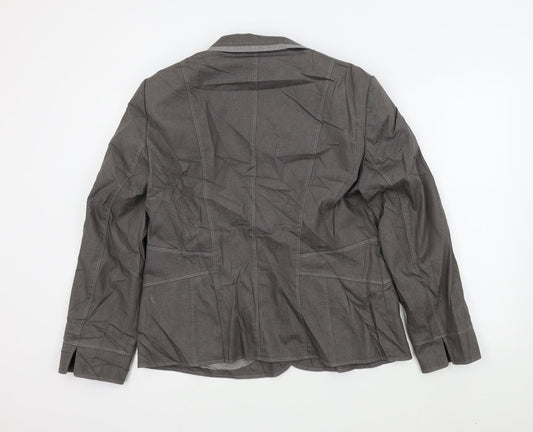 prewon Womens Green Jacket Size 18