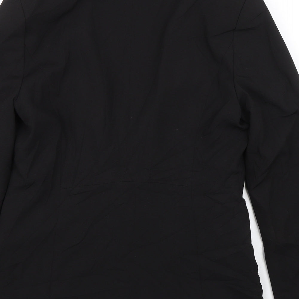 H&M Womens Black Jacket Suit Size 12