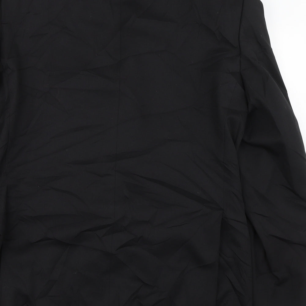 NEXT Mens Black Jacket Suit Size 40