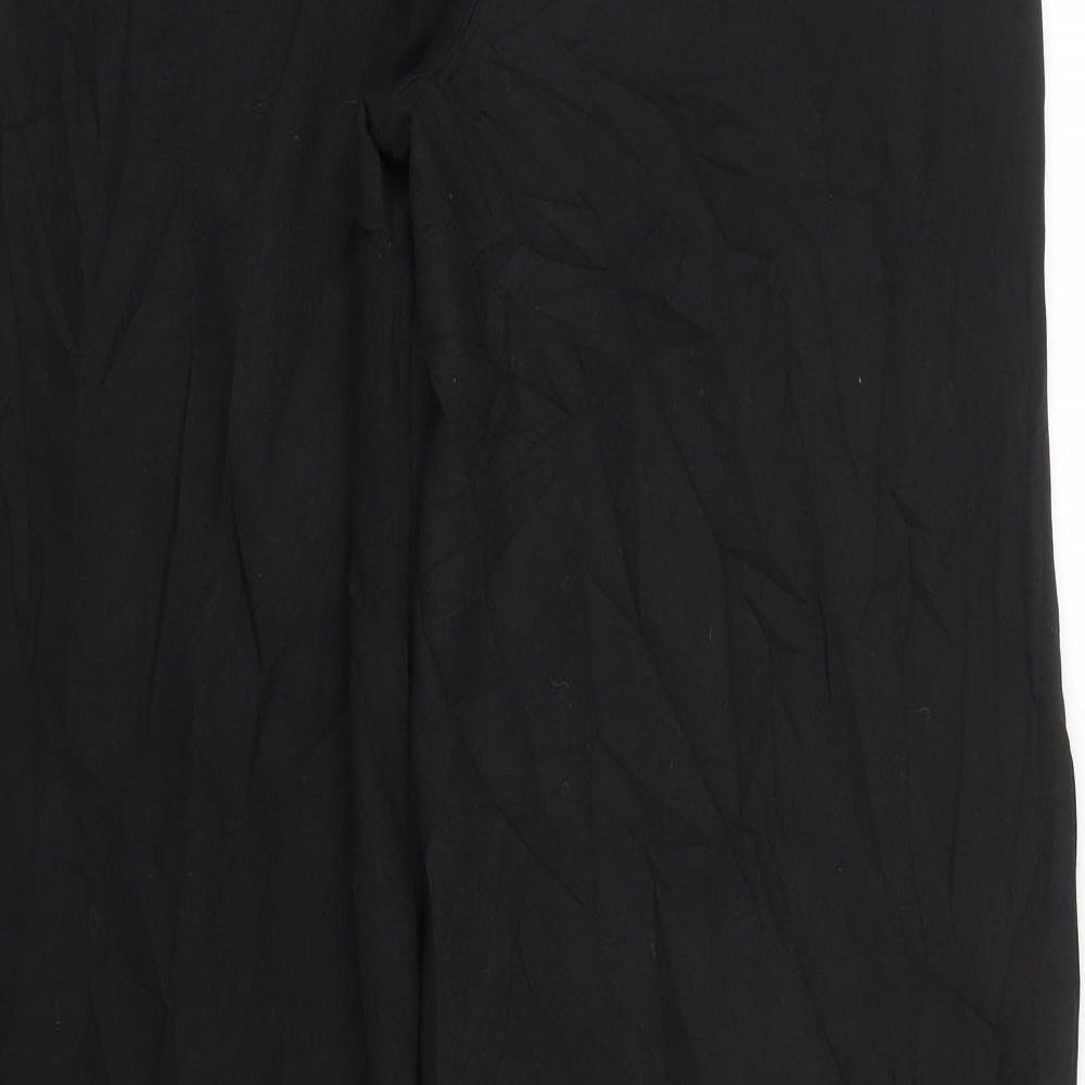 Missguided Womens Black Trousers Size 8 L30 in