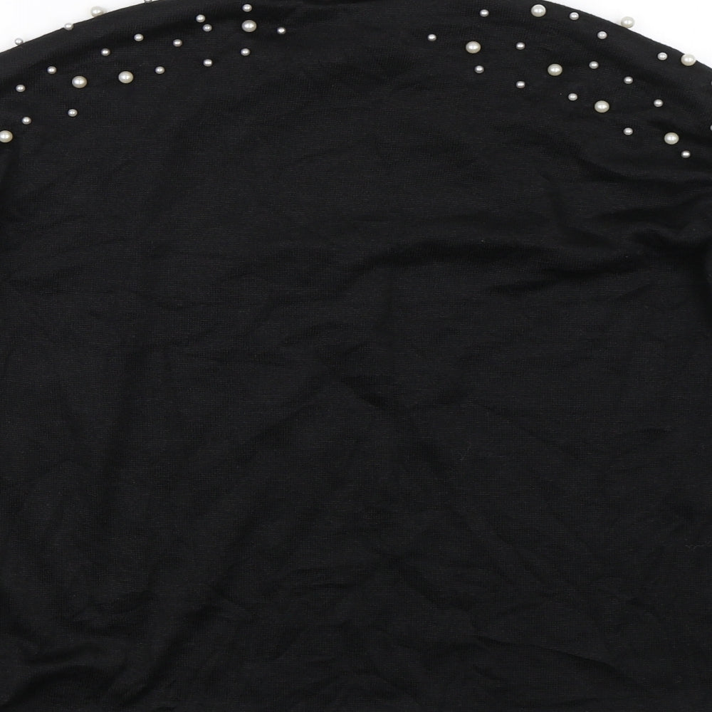 H&M Womens Black Pullover Jumper Size S