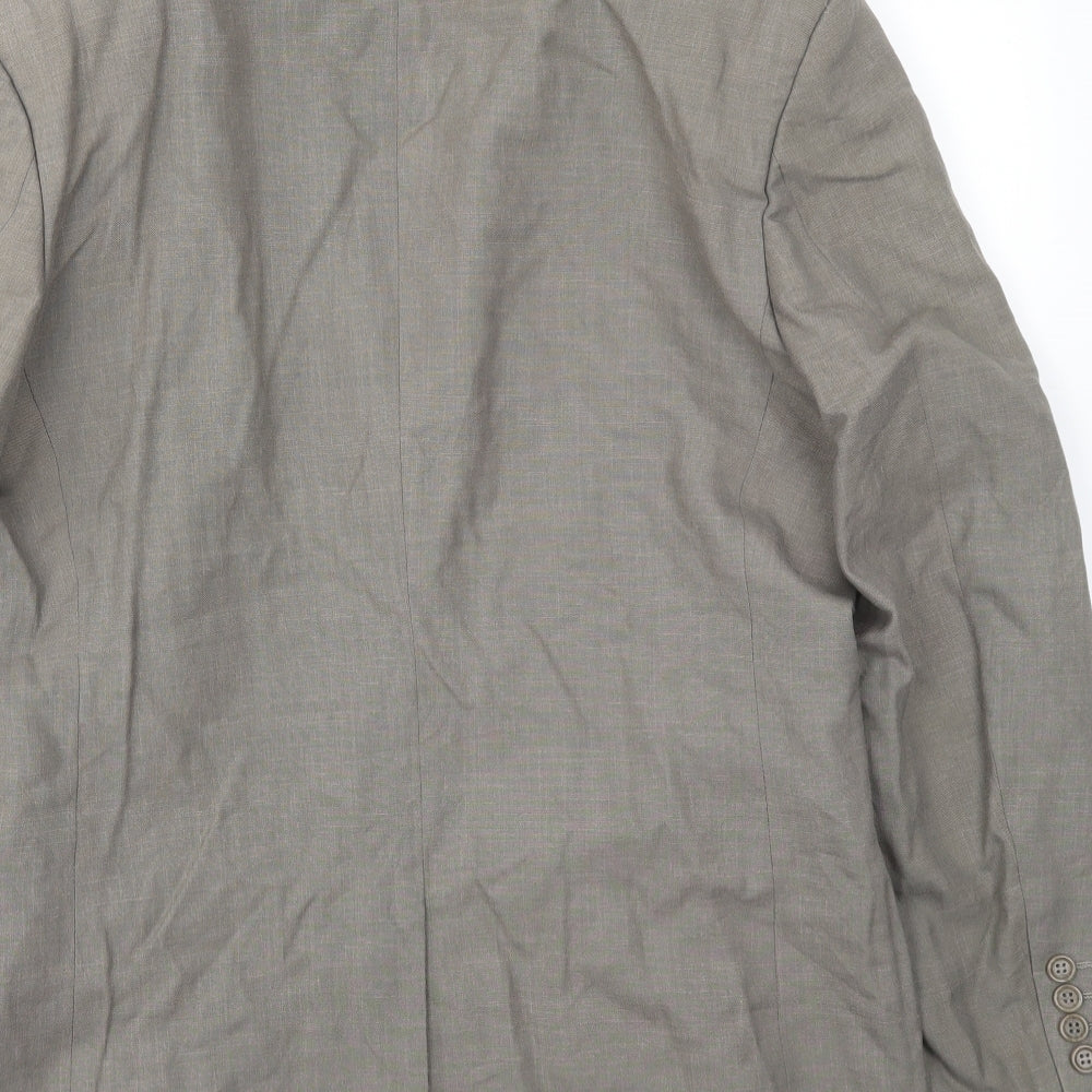 BHS Mens Grey Jacket Blazer Size 40