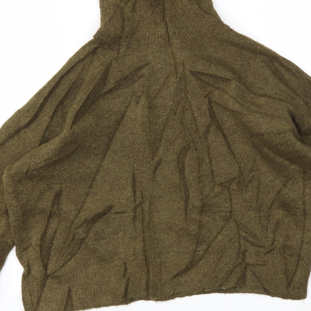 H&M Womens Green Pullover Jumper Size S