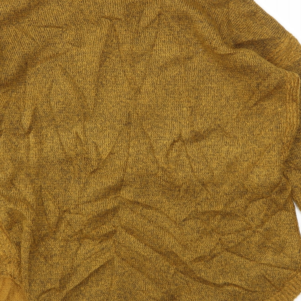 New Look Womens Yellow Pullover Jumper Size 6