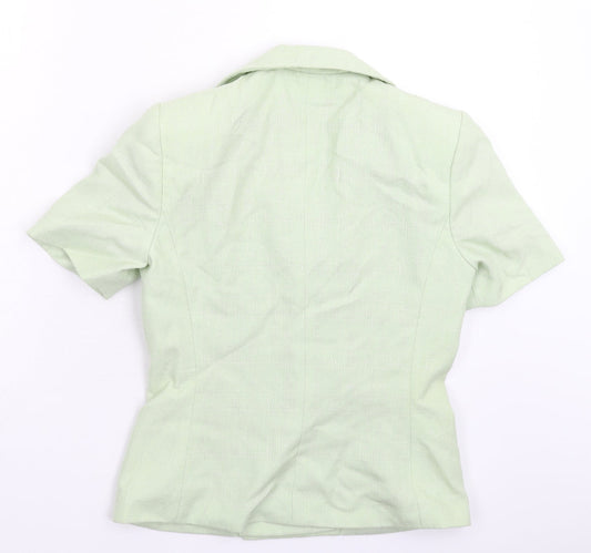 Preworn Womens Green Jacket Blazer Size M