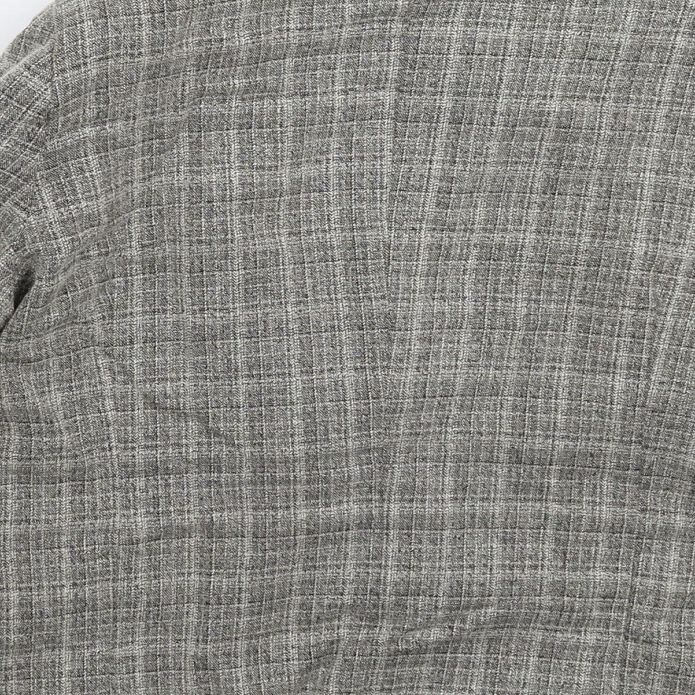 Atmosphere Womens Grey Check Jacket Blazer Size 14