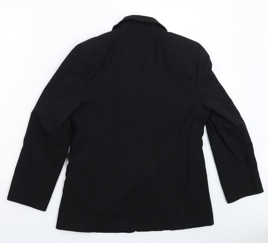 Marks and Spencer Womens Black Jacket Suit Jacket Size 12