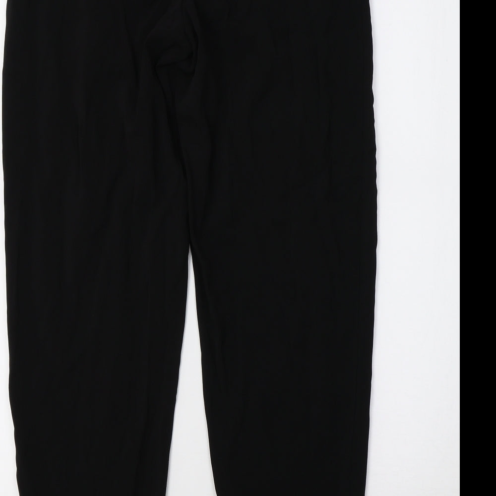 FOREVER 21 Womens Black Trousers Size S L28 in