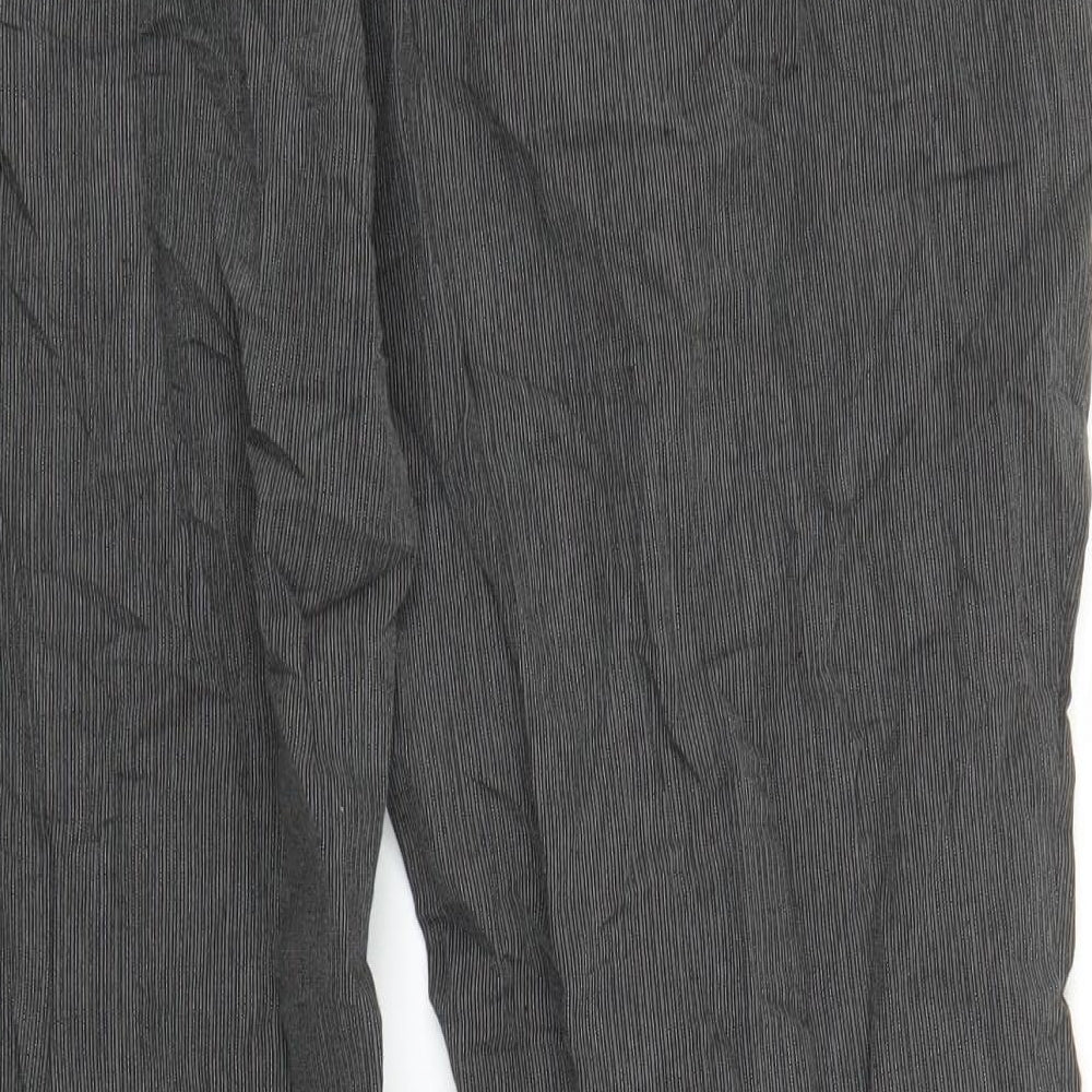 NEXT Womens Grey Trousers Size 16 L27 in