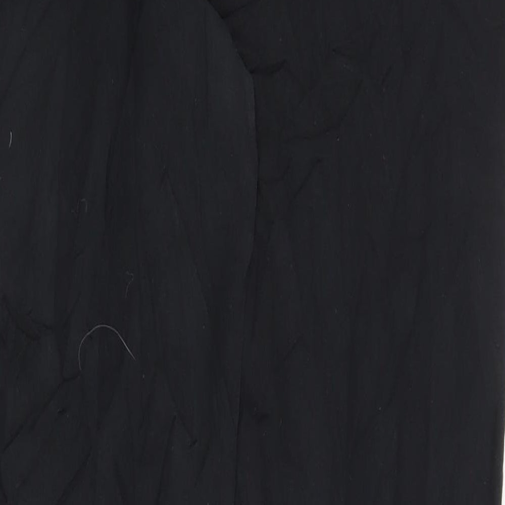 M&S Womens Black Trousers Size 12 L26 in