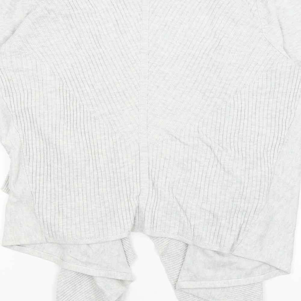 George Womens Grey Wrap Jumper Size 12