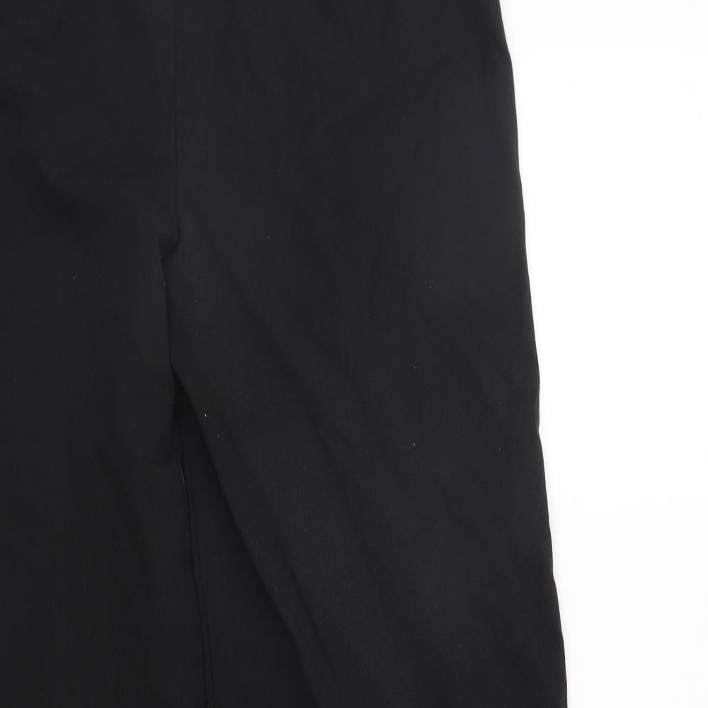 Marks and Spencer Womens Black Trousers Size 12 L23 in