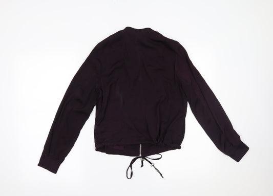 H&M Womens Purple Jacket Size 6