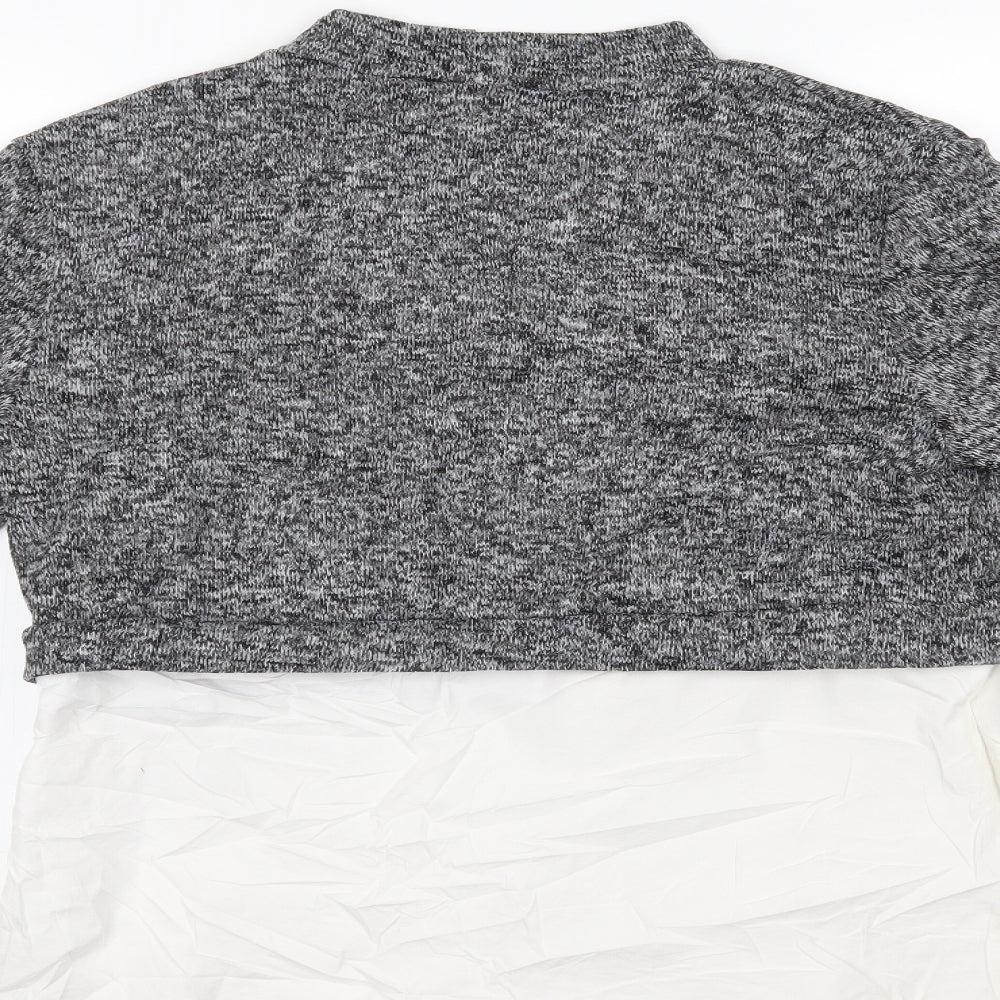 PARISIAN Womens Grey Pullover Jumper Size 12