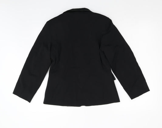 Primark Womens Black Jacket Suit Jacket Size 12