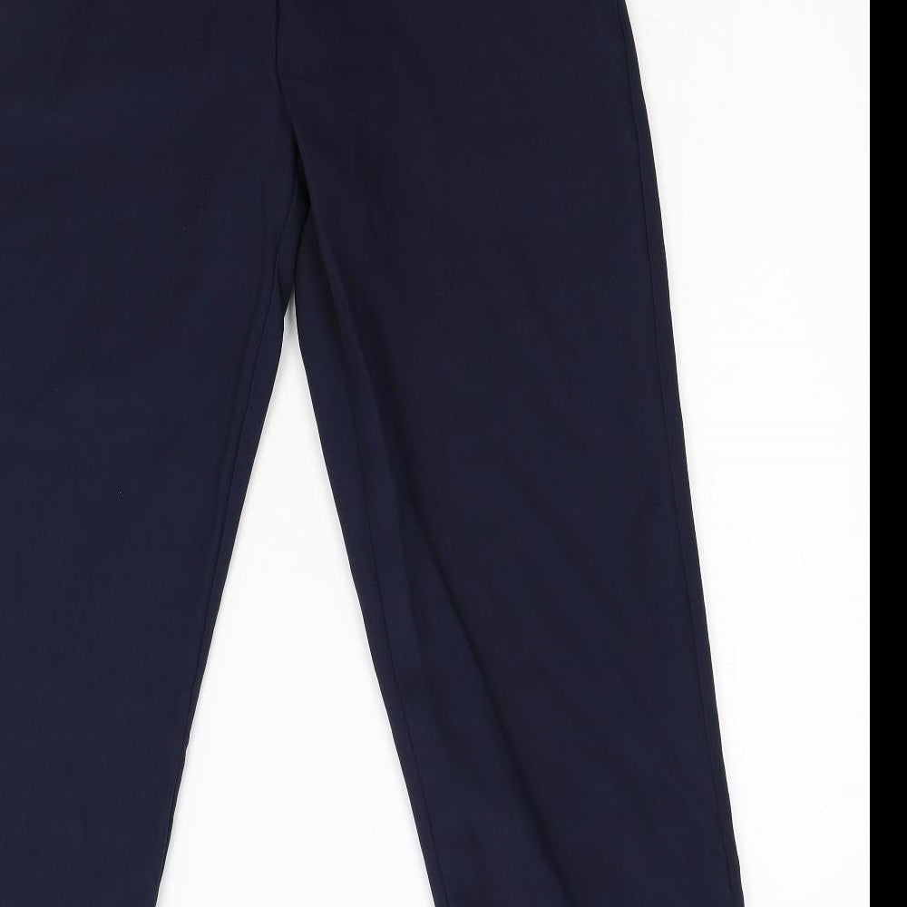 Preworn Womens Blue Trousers Size 16 L28 in