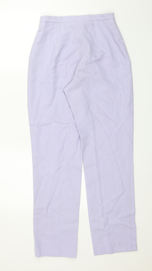 Scott & Taylor Womens Purple Capri Trousers Size 26 in L29 in