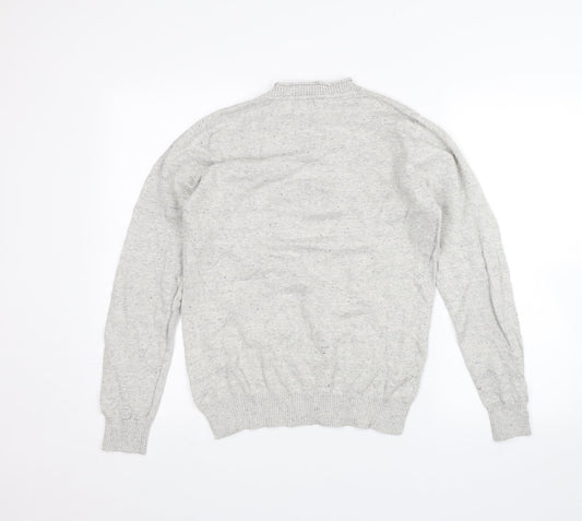 Cedar Wood State Mens Grey Pullover Jumper Size S