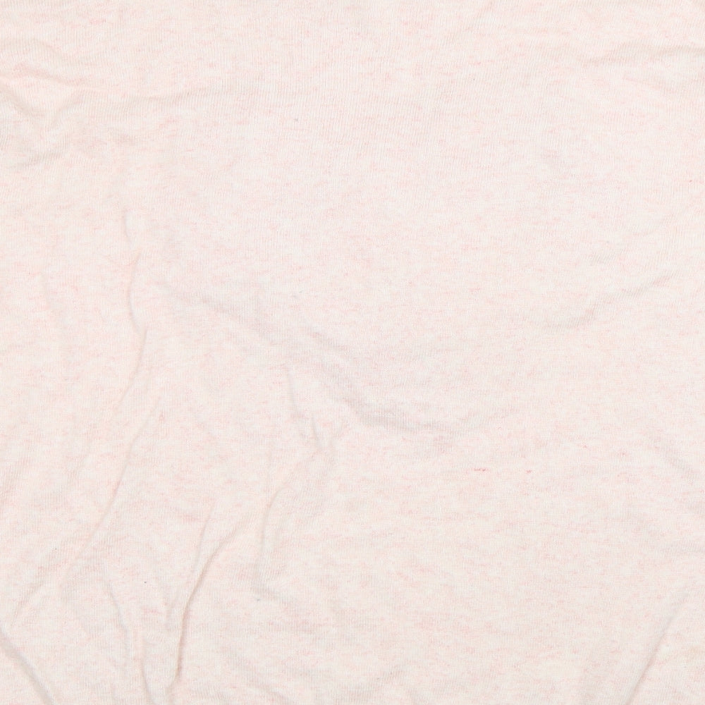 QED London Womens Pink Pullover Jumper Size S - Heart