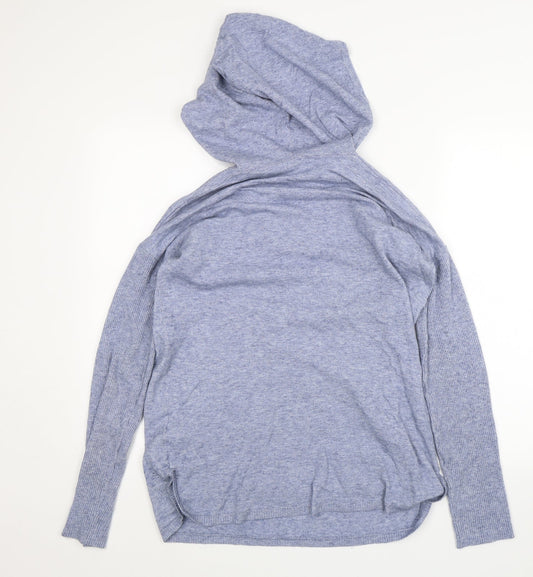 Cynus Womens Blue Pullover Hoodie Size M