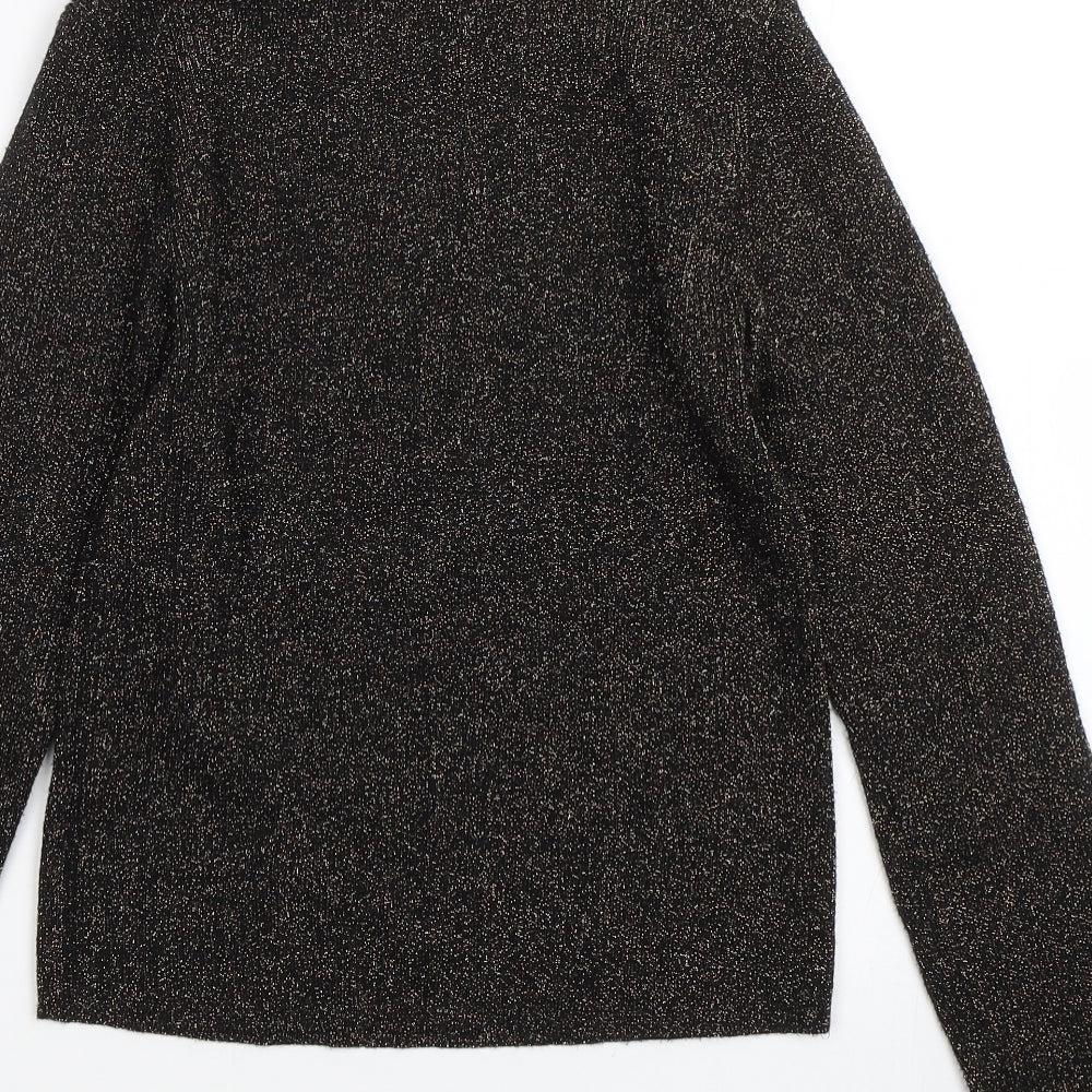 Primark Womens Black Pullover Jumper Size M