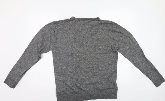 Old khaaaaki Mens Grey Pullover Jumper Size L