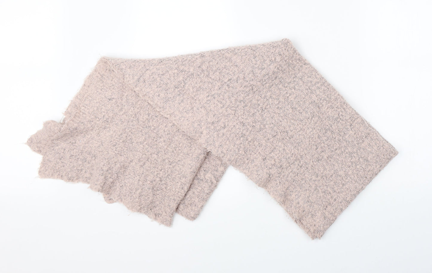Preworn Unisex Pink Knit Scarf
