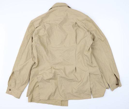 Esquire Womens Brown Jacket Coat Size 16