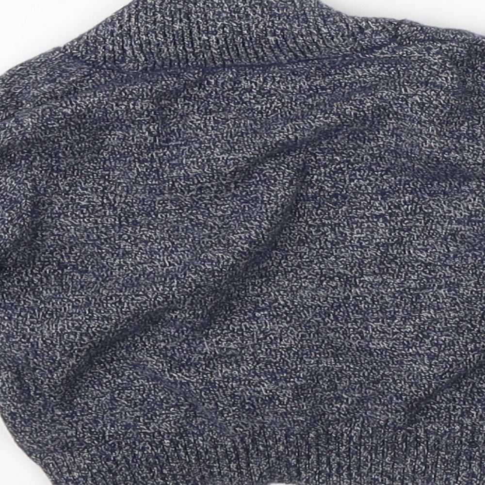 Brand and care label for Early Days Baby Blue jumper, size 3-6, Months