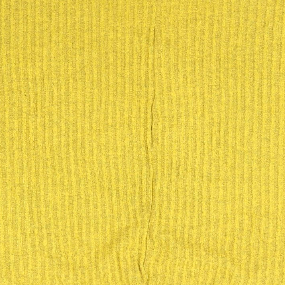 new look Womens Yellow Pullover Jumper Size M