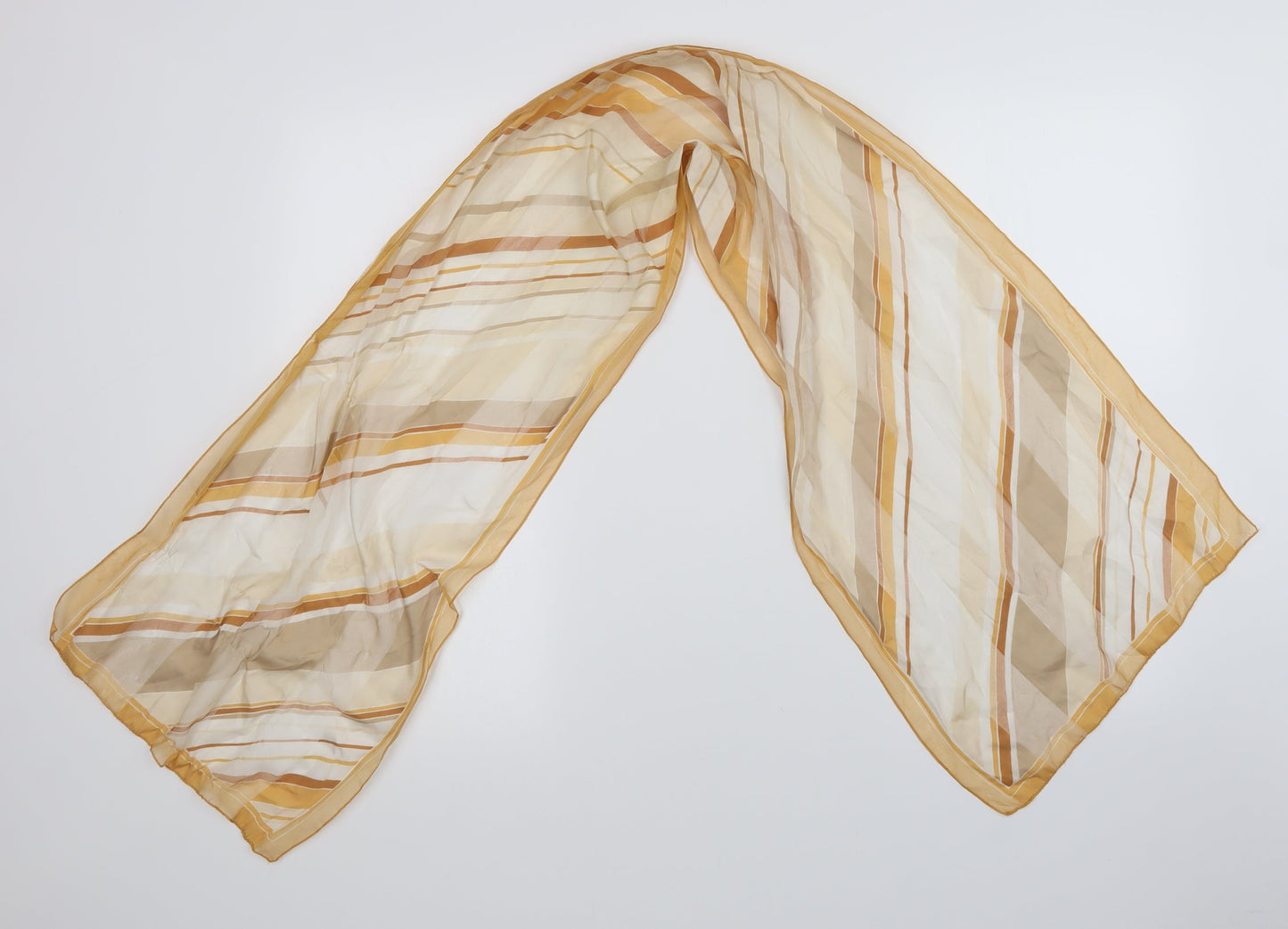Preworn Multicoloured Striped Shawl/Wrap