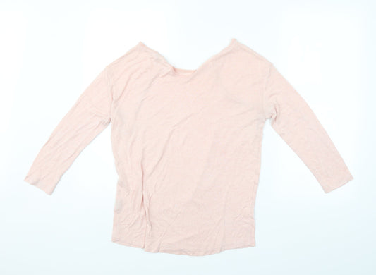 Springfield Womens Pink Basic T-Shirt Size L