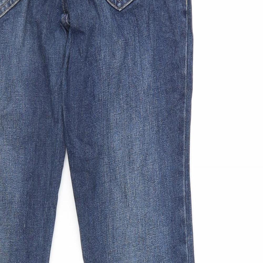 Suite Womens Blue Denim Straight Jeans L31 in