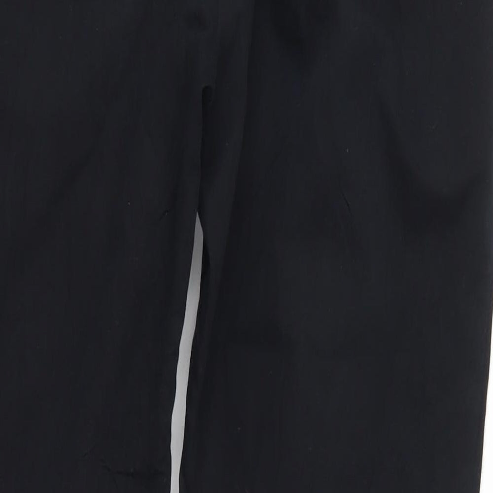 Mango Womens Black Trousers Size 8 L25 in