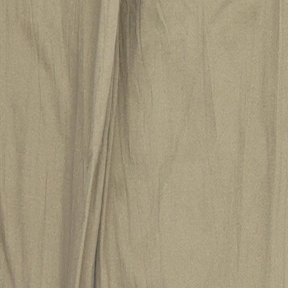 Pieces Womens Beige Trousers Size 27 in L29.5 in