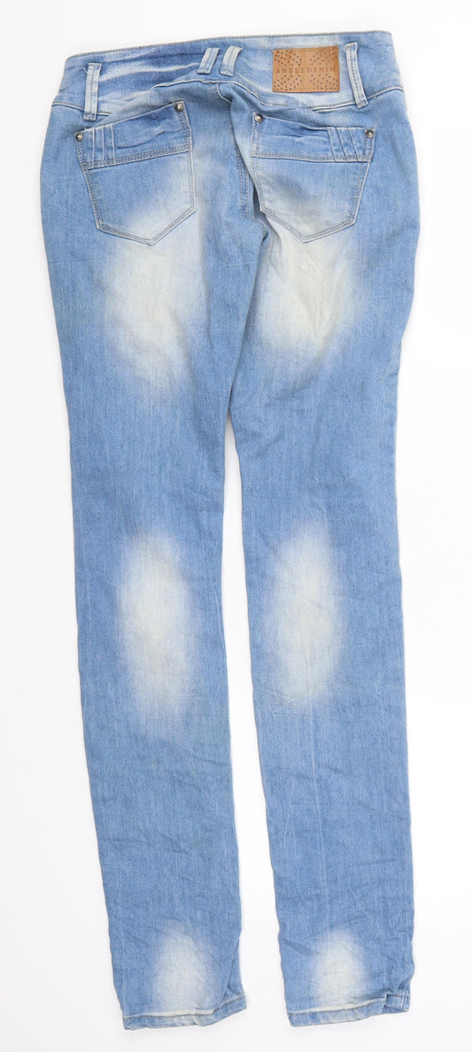 Anuke Womens Blue Denim Skinny Jeans Size 28 in L31 in