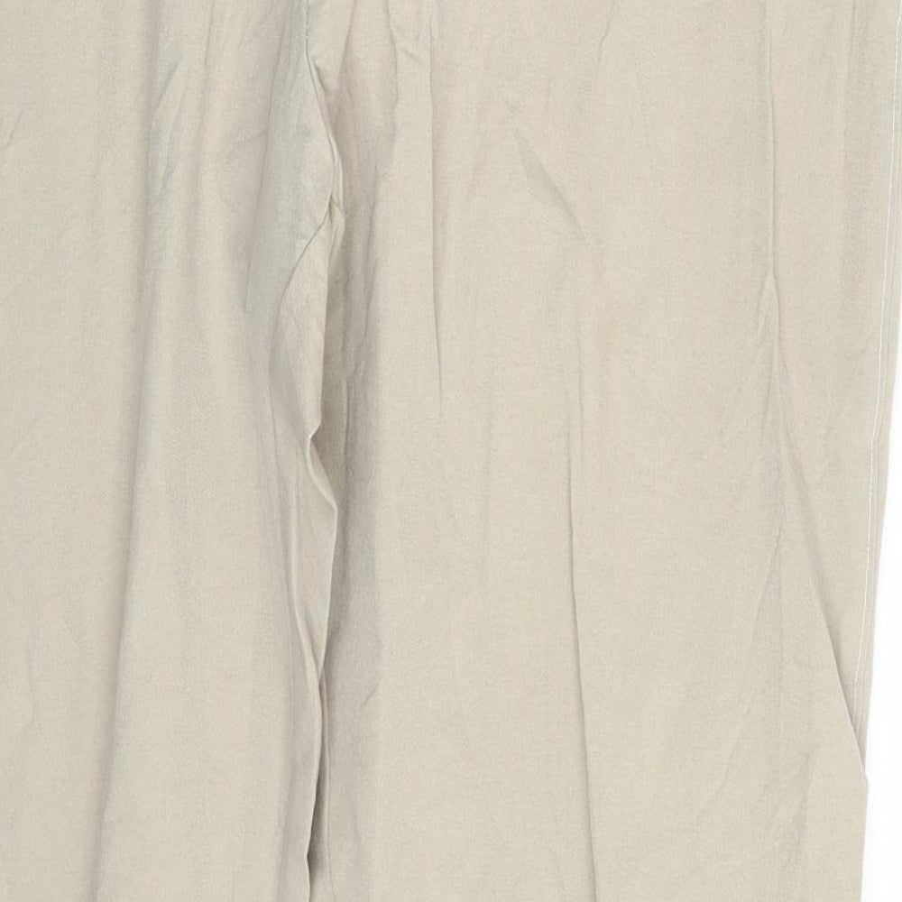 Preworn Womens Beige Denim Jegging Leggings One Size L28 in
