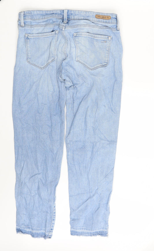 Mavi Jeans Co Womens Blue Denim Straight Jeans One Size L26 in