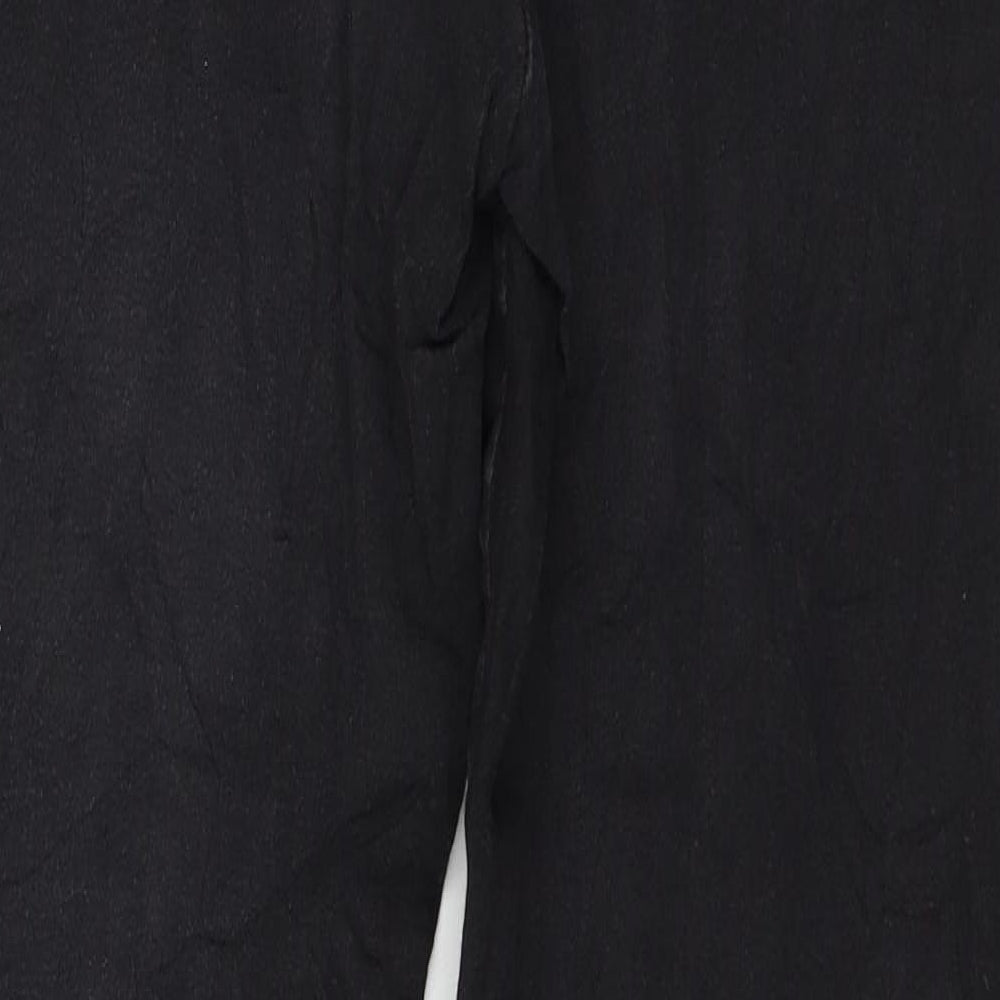 Crop Womens Black Denim Jegging Jeans Size 10 L27 in