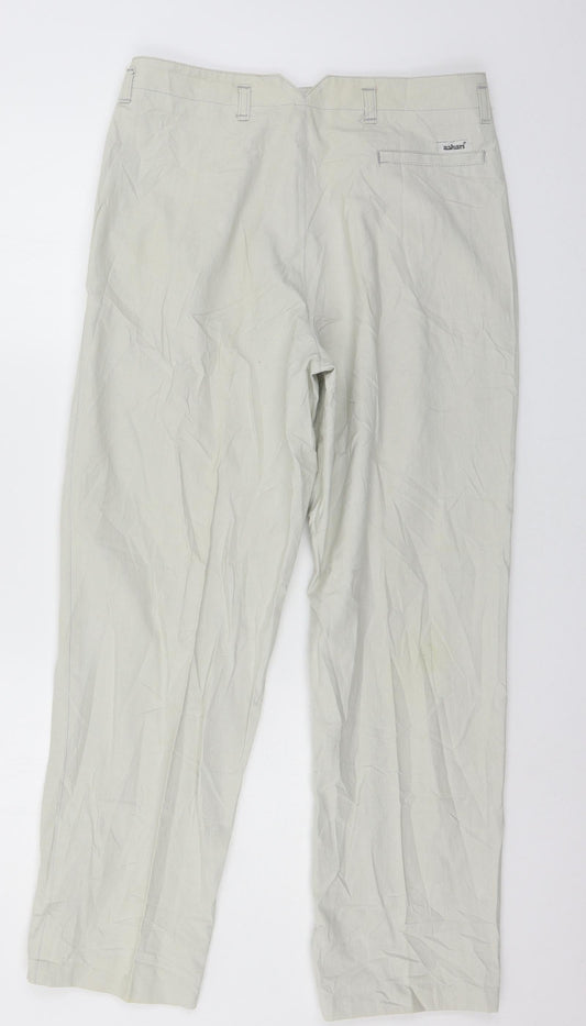 Askari Womens Grey Trousers Size 30 in L28 in