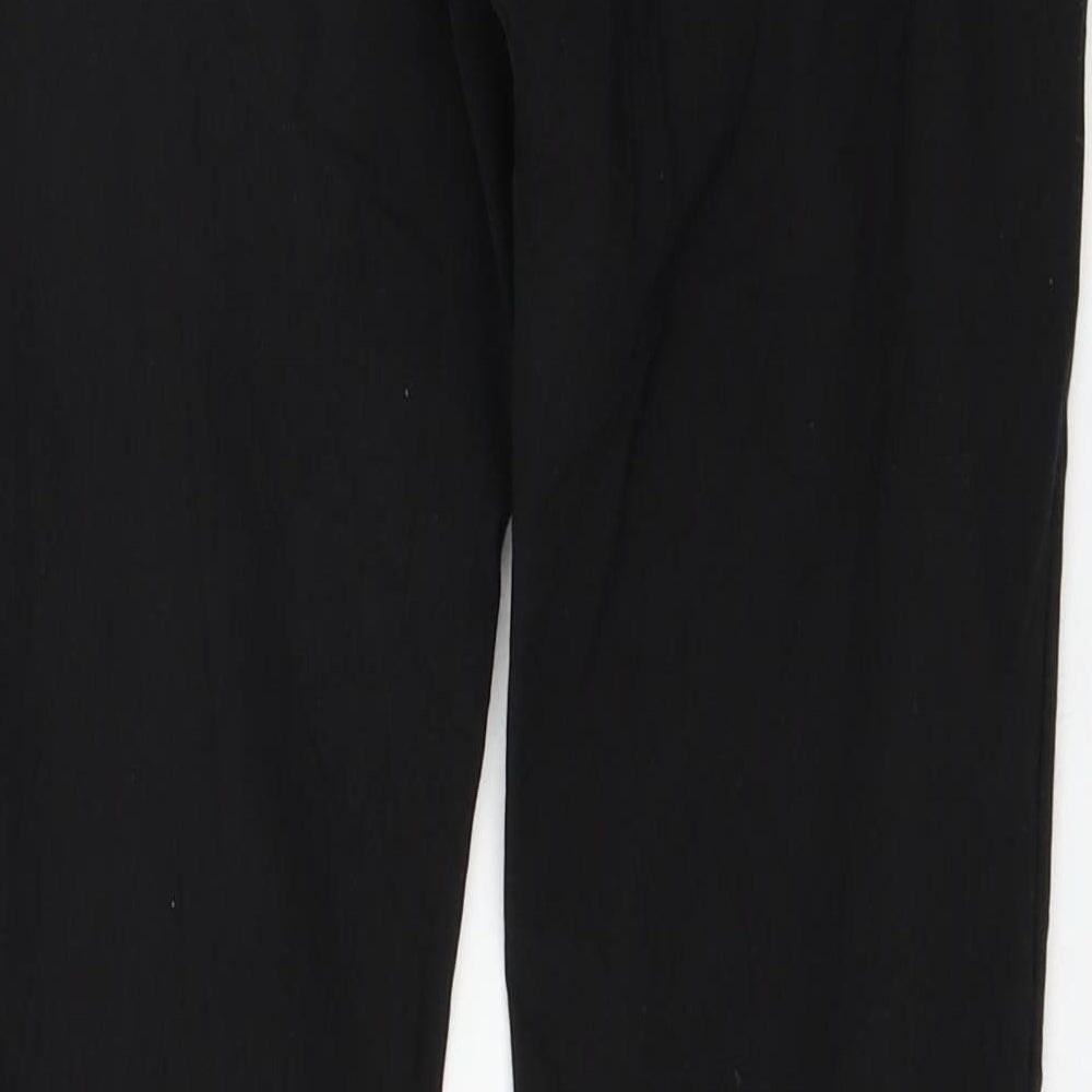 Maximus Womens Black Trousers Size S L28 in