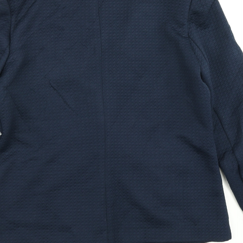 NEXT Womens Blue Jacket Blazer Size 10