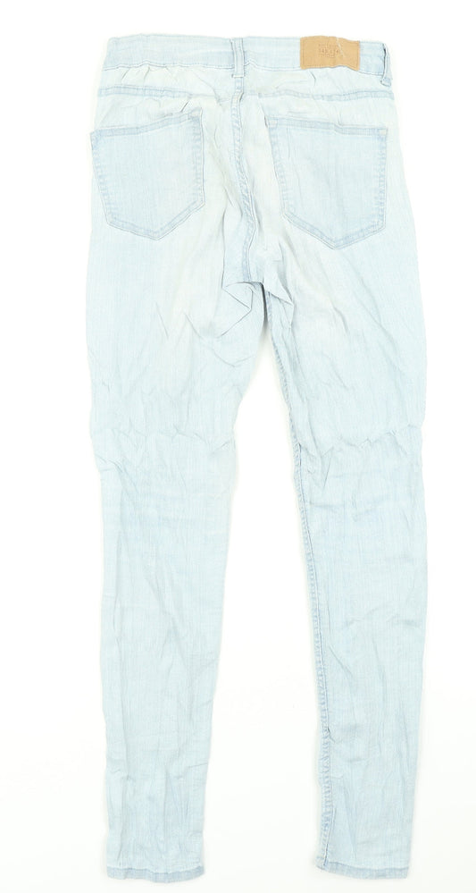 Red Concept Womens Blue Denim Skinny Jeans Size 28 in L27 in