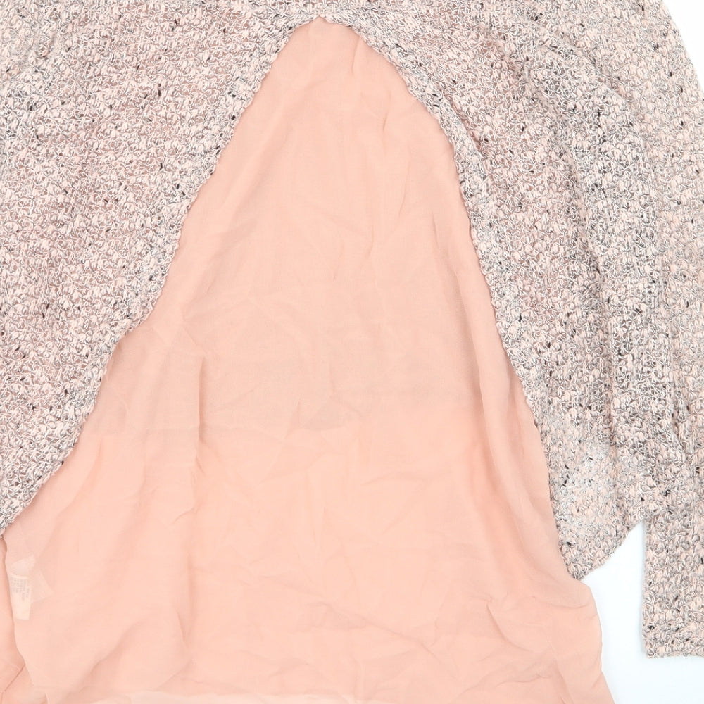 izabel Womens Pink Pullover Jumper Size 8 - top/jumper